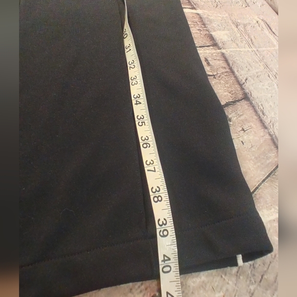 Adidas Originals Vintage 04  Mens Single Stripe Black Track Pants w Pockets M - Picture 10 of 16